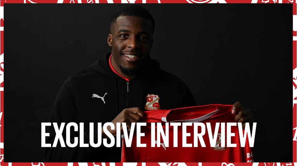 Watch: Nnamdi Ofoborh's first interview as a Swindon player